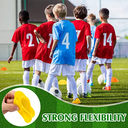 Hanaive Mini Soccer Cones for Agility Drills, 5 Inch - color: Orange,Yellow