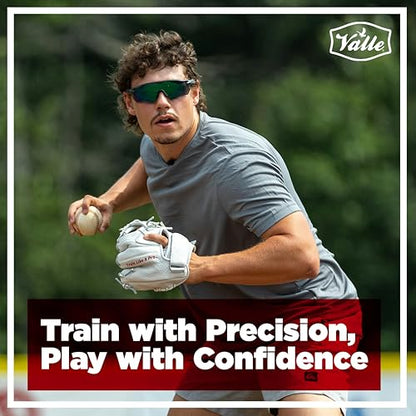 Valle Eagle K47 4-Finger Infielders Training Glove for Baseball and Softball - Soft Leather & Elite Fielding Equipment for Practice & Drills - Right or Left Hand Throw