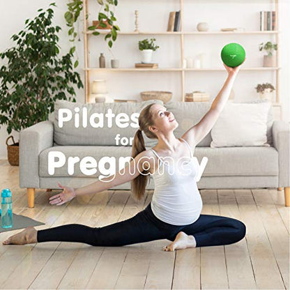 Yes4All Weighted Toning Balls for Exercise, Soft Medicine Balls for Exercise, Pilates, Yoga, Balance, Flexibility, 2-10lbs