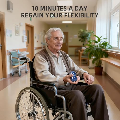 2 Pack Yin Yang Baoding Balls | Tai Chi Balance & Hand Therapy - Adult Stress Relief Meditation Balls, Boost Mindfulness Harmony for Men Women
