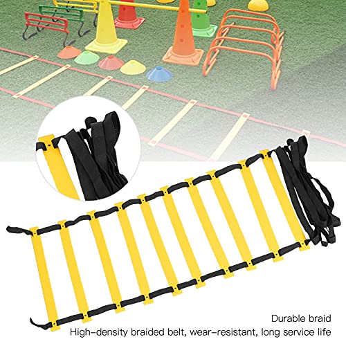 FILFEEL HighQuality Polypropylene Speed Ladder for Soccer Training and Footwork Fitness - Lightweight & Portable with Storage Bag