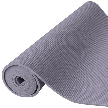 Fitvids All Purpose 1/4-Inch High Density Anti-Tear Exercise Yoga Mat with Carrying Strap, Multiple Colors