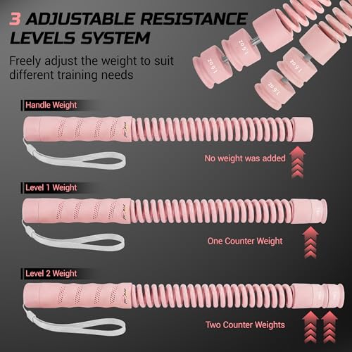 Cordless Battle Ropes for Home Gym & Apartment-Portable Ropeless Battle Ropes for Strength Training, HIIT & Full Body Exercise Includes Workout Guide & Storage Bag