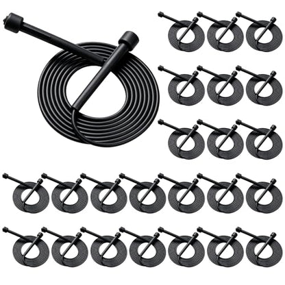 YYDYTTKX Adjustable Jump Rope Bulk, 9.2 ft Tangle-Free Speed Skipping Rope for workouts, group training, teams, family and Gym Class