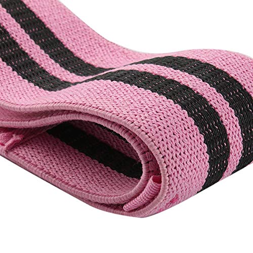 Adjustable Size Resistance Band for Legs/Butt/Thighs/HIPS/Glute Stretch Training Non-Slip Fabric Booty Band for Women Workouts