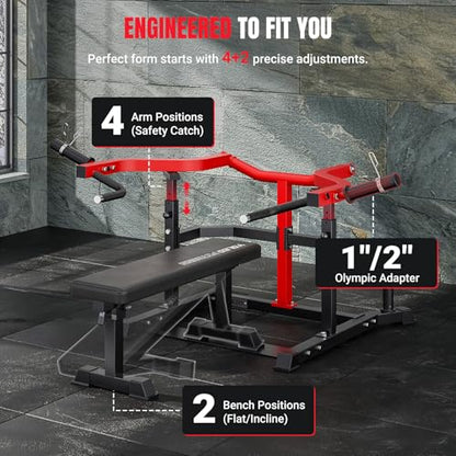 YOLEO Folding Gym Bench for Full Body Training, 300kg/660LB Abdominal Bench for Strength Training in Gym Home, with Quick Folding and Fast Adjustment