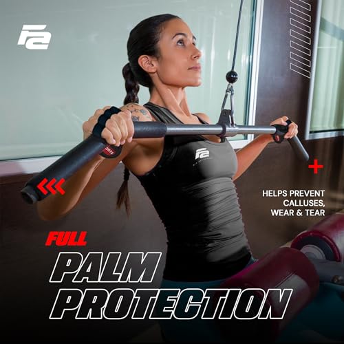 Workout Gloves for Gym - Durable Gym Grips, & Grip Pads - Rubber Padding to Avoid Calluses - Suits Men & Women