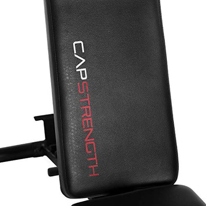 CAP Barbell Multi-Purpose Adjustable Utility Strength Training Weight Bench | Multiple Options - style: ECONOMY