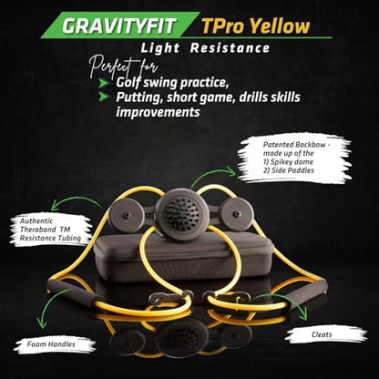 Golf Swing Performance Trainer Aid | Golf Swing Trainer Trusted by PGA Coaches | Backed by 30 Years Research | Elevate Your Golf Training | Enhance Strength, Stability, Rotation & Posture - style: Junior Kit - 2 bands for the developing junior