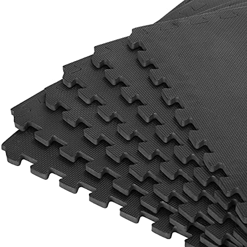 ZENY 36 Pack Puzzle Exercise Mat, 1/2'' Interlocking Foam Floor Mat, Gym Flooring Mat, Home Gym Workout Exercise Equipment Mat