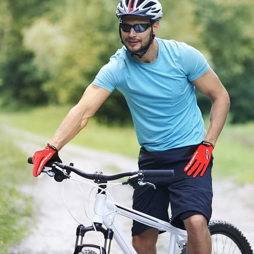 Cycling Gloves for Men and Women Mountain Bike Gloves for Bike Riding Mountain Bicycle Dirtbike Motorcycle BMX MTB Motocross Racing