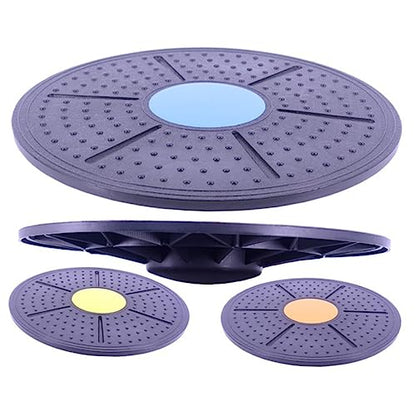 UPKOCH Professional Anti-Slip Wobble Balance Board for Yoga and Fitness Training Random Color for Home and Standing Desk Use Enhances Stability and Balance