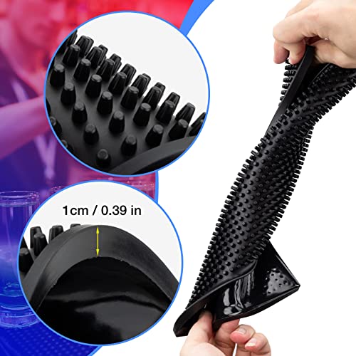 Noverlife Barber Work Station - Flexible PVC Heavy Duty Antiskid Rubber Mat for Salon, Heat-Resistant Pad for Hair Tools