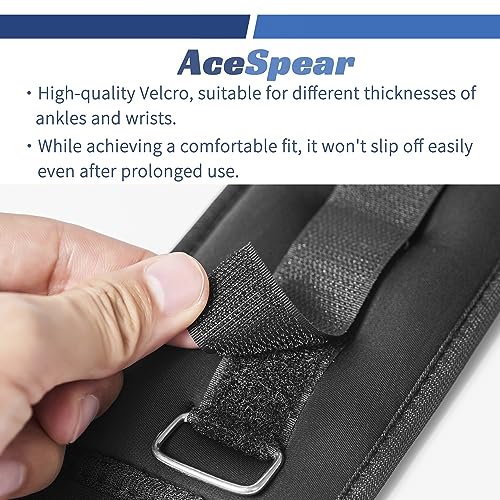 Ankle Weights for Men Women Wrist Weights 2 * 1lb 2lbs 3lbs 4lbs 5lbs 6lbs Leg Weights Sandbags Kids Arm Hand Weights for Fitness Walking Running Gym
