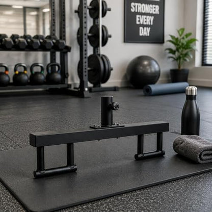 Milageto Core Training Bar Ergonomic Design Push Handles Portable Parallettes