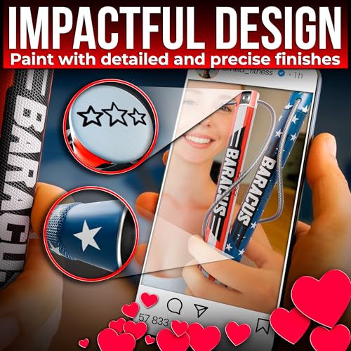 BARACUS Jump rope for women, men, kids | gym accessories for women | at home workout equipment | pesas para ejercicios en casa – Professional Speed Rope with Knurled Aluminum Handles & Hard Case
