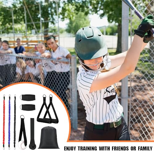 Baseball Resistance Trainer,Training Aid for Baseball Softball Pitchers,Interchangeable Grips to Build Arm Strength,Arm Bands for Baseball Players,Baseball Throwing Trainer,Great to Warm-Up