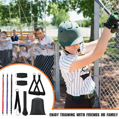 Baseball Resistance Trainer,Training Aid for Baseball Softball Pitchers,Interchangeable Grips to Build Arm Strength,Arm Bands for Baseball Players,Baseball Throwing Trainer,Great to Warm-Up