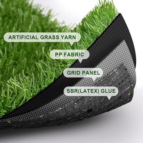 Yescom Sports Sled Strips Turf Gym Turf Flooring for Weight Sled Push Gym - size: 0.8"H-3'x50'x2Pcs(300Sq.Ft)