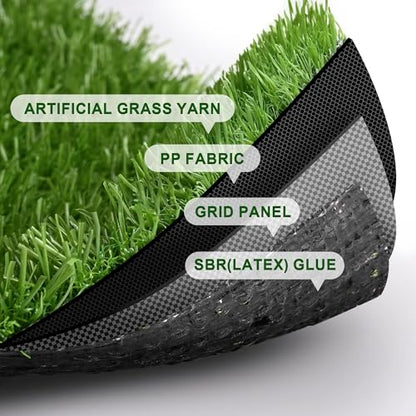 Yescom Sports Sled Strips Turf Gym Turf Flooring for Weight Sled Push Gym - size: 0.8"H-3'x33'(100Sq.Ft)