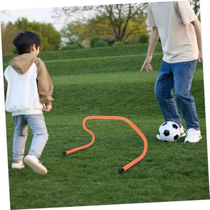 Alipis 3pcs Speed Training Hurdles Set 15cm Plastic Wear-Resistant Sports Agility Hurdles for Soccer Football Track Field Running Drills