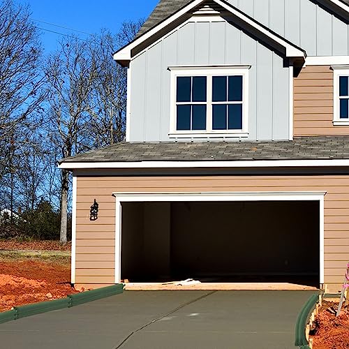 PATIKIL 6' x 6" Sand Bag for Flooding, 5 Pack Long Canvas Sandbags Thickened Water barriers for Flooding with Binding Elastic Band for Door Flood Control, Green
