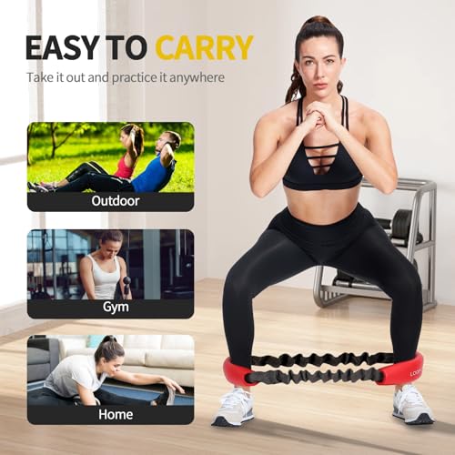 Hip & Core System, Resistance Loop to Stretch, Core Fitness Glute Workout Bands