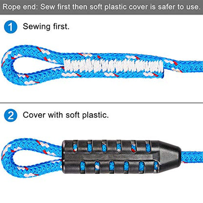 SELEWARE Trapeze Swing Rings, Non-Slip Gymnastic Rings Pull Up Exercise Rings for Home Gym Playground Ninja Warrior Obstacle Course Training Workout