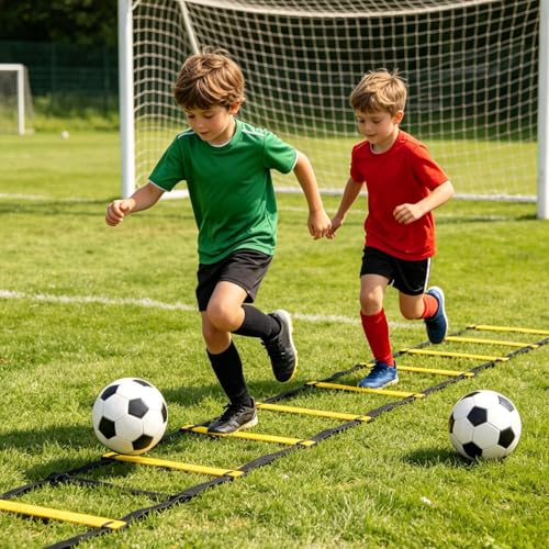 Training Ladder Portable Sports Equipment with Carry Bag - color: 5 meters