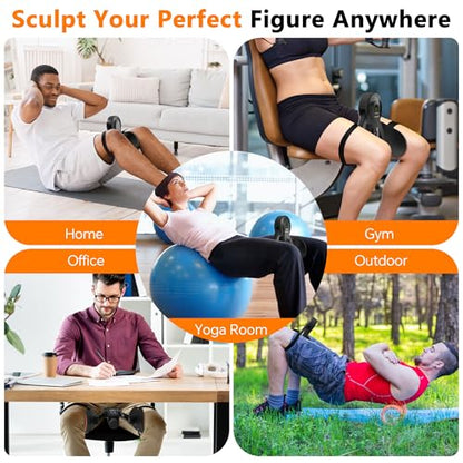 Pelvic Floor Exercise Devices, Thigh Master Kegel Exerciser 90/135lb Adjustable Pelvic Floor Muscle Trainer with Digital Counter, Resistance Band Straps for Women Men Shaping Home Gym