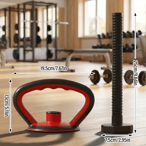 Kettlebell Handle Weight Grip Multifunctional Equipment Easy Carry Adjustable for Training Fitness