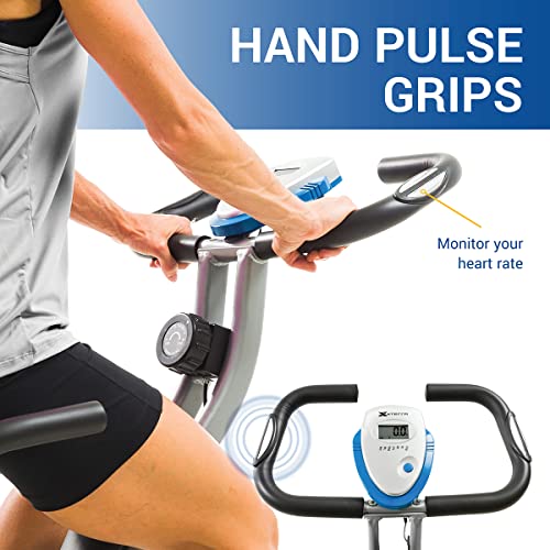 XTERRA Fitness Folding Exercise Bike, 225 LB Weight Capacity - style: FB350