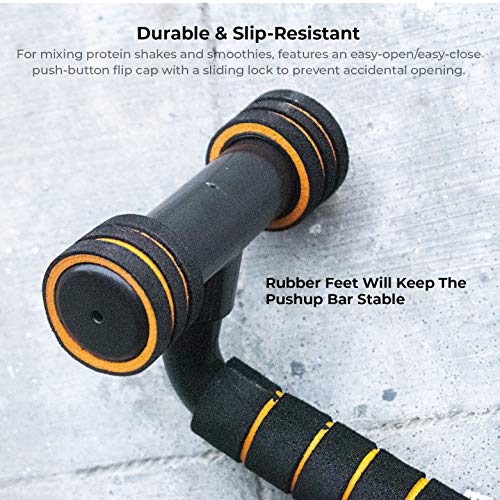 Boldfit Push Up Bar Stand For Gym & Home Exercise (Multicolor)