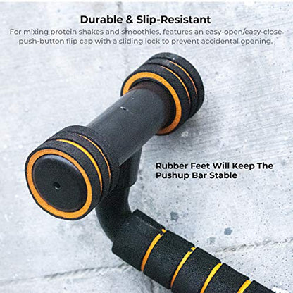 Boldfit Push Up Bar Stand For Gym & Home Exercise (Multicolor)