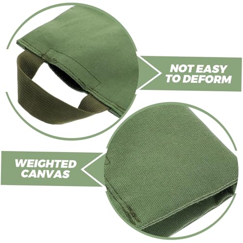 Mikikit 2kg Sandbag with Handle for Yoga and Fitness Versatile Weighted Bag for Workouts Portable Leg Sandbag for Strength Training and Balance Improvement