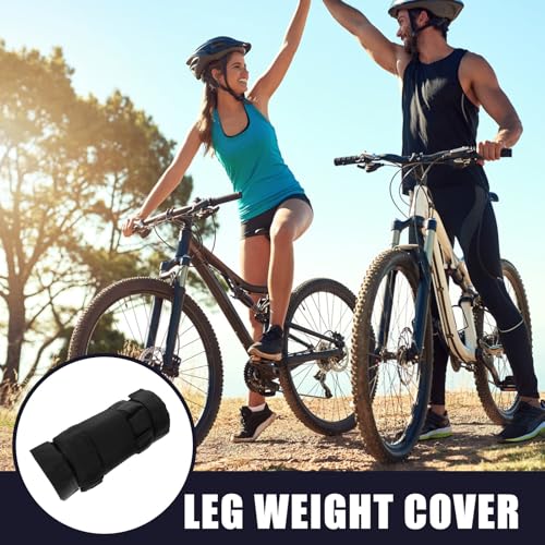 Happyyami Adjustable Ankle Weights Leg Training Belt 2pcs to 16kg Reusable Calf Covers for Running Pilates Strength Training Workout