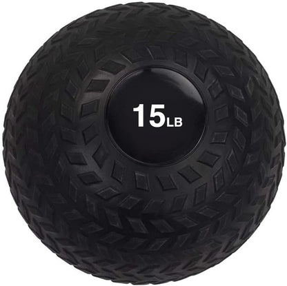 Body Sport Slam Ball with Tread Surface, Versatile, Workout Training, Strength Building, Improve Muscle Mass - size: 30.0 Pounds