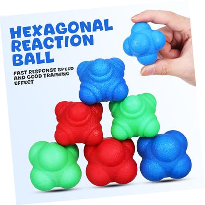 6pcs Reaction Agility Training for Coordination and Reaction Speed Improvement Suitable for Indoor and Outdoor Sports Activities
