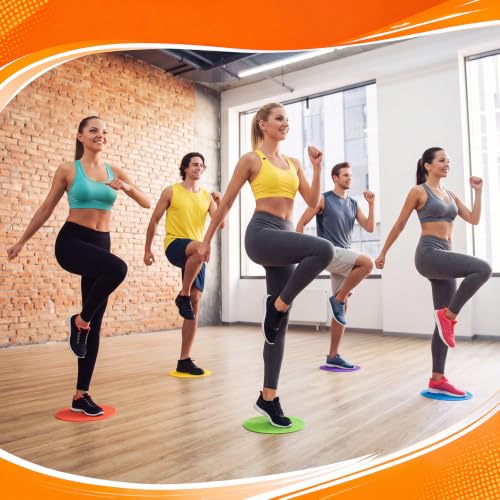 Tinideya Floor Spot Markers Flat Non Slip Gym - size: 9 Inch