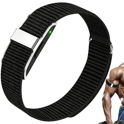 Nylon Biceps/Wrist/Arm/Ankle Bands Compatible with Hume Band 1.0 - color: Black