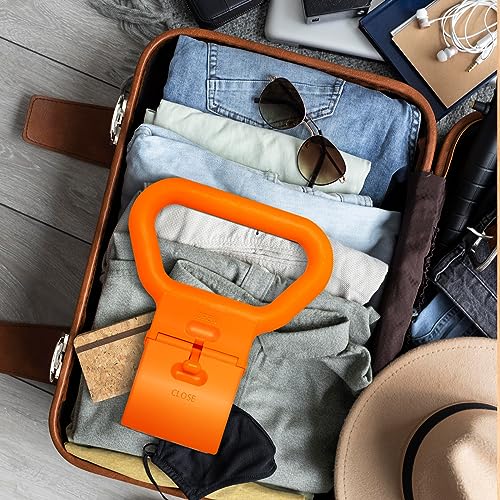 Fancyes Adjustable Kettlebell Grip, Converts Standard Dumbbells Up to 50 lbs, Portable PP Handle for Home Gym and Travel Strength Training