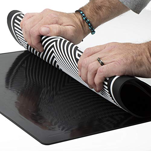HK Army MAGMAT Magnetic Paintball Tech Mat - color: Black/White
