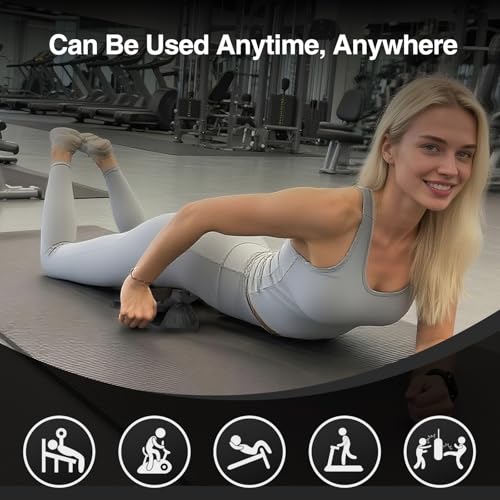 Psoas Release Tool-Hip Flexor Release Tool Fully Adjustable for Iliacus,Waist Pain Sciatica,Back&Posture Relief,Massage Hook and Trigger Point Massage Tool - color: Black