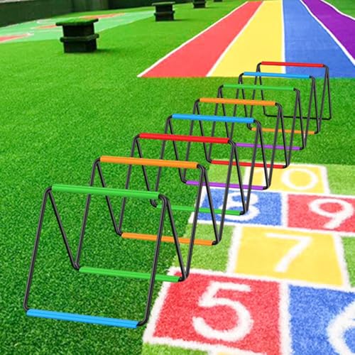 Agility Ladder, Football Ladder, Foldable Jumping Hurdles, Agility Training Equipment for Foot Exercises - size: 16 Grids