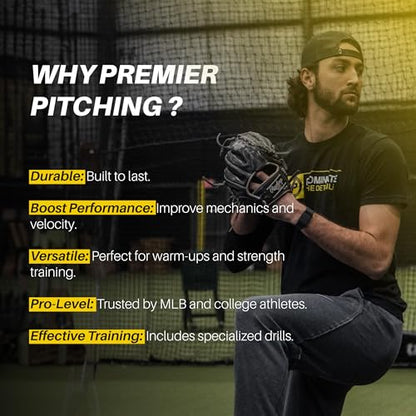 Simple Plyometric Weighted Ball | Baseball & Softball Training Ball | Arm Strength & Pitching | Durable PVC Shell with Sand Fill - size: 3.5oz