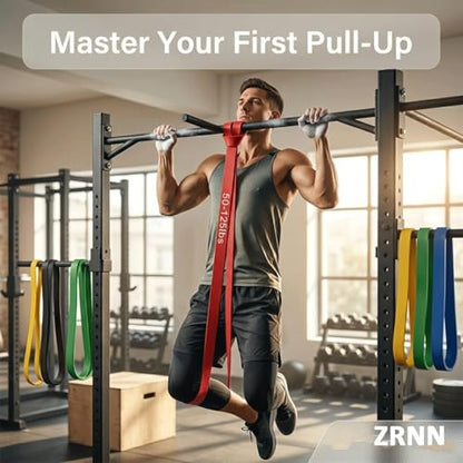 Resistance Bands, Pull Up Assistance Bands Set for Men & Women, Exercise Workout Bands for Working Out, Pull Up Bands, Body Stretching, Physical Therapy, Muscle Training