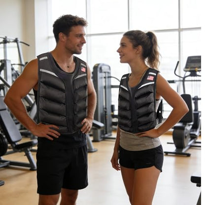 Weighted Vest for Men & Women Heavy Body Weight Vest for Home Workouts, Cardio & Strength Training - size: 8LB