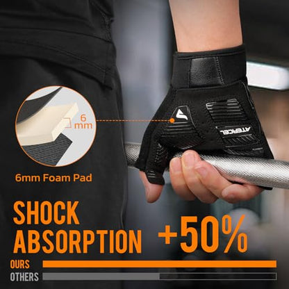 ATERCEL Gym Workout Gloves for Men and Women, Weight Lifting Gloves with Excellent Grip, Lightweight Fitness Gloves for Training, Cycling, Pull Ups, Exercise, Climbing, Rowing and Weightlifting - size: Small