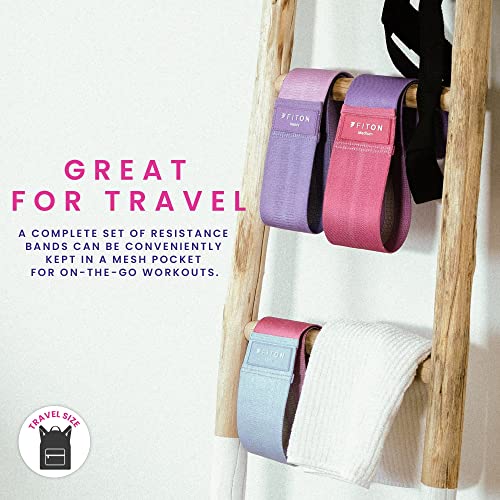 FitOn Resistance Bands 3 Pack Loop Bands for Home Gym Workout Training