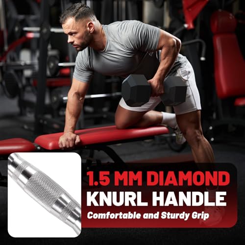 Hex Dumbbell Sets with Rack, 85-560lb Dumbbell Weight Set & Storage Rack - size: 260lb (5, 15, 20, 25, 30, 35lb)x2& Rack